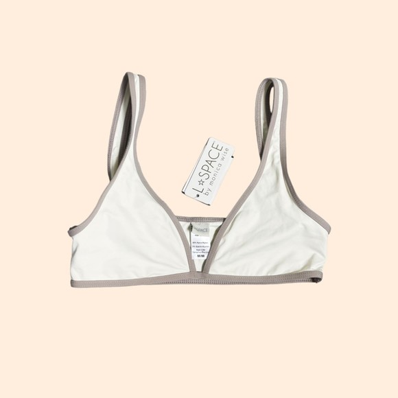 l*space Swim Nwt Lspace Mckee Cream Bikini Top Poshmark